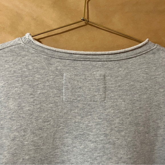 Frank & Eileen | Anna Long Sleeve Capelet Sweatshirt Pullover Grey Size L - Picture 9 of 11